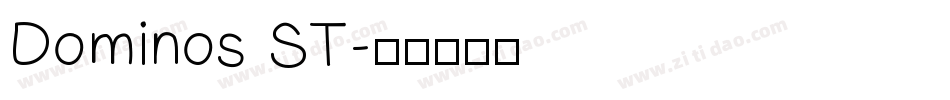 Dominos ST字体转换